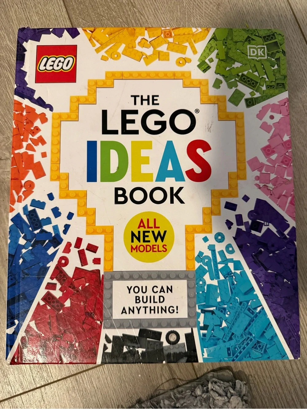 Lego Ideas Book — Yellow, Red, Blue, Green, Purple, Pink, Orange, Black, Gray